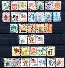 Série Americana conjunto de 34 selos diferentes sem marca de charneira Scott's Range de 1581 a 1816 comprar usado  Enviando para Brazil
