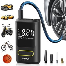 JUSUOX INFLADOR DE PNEUS COMPRESSOR DE AR PORTÁTIL, BOMBA DE AR BICICLETA PRESSÃO DIGITAL comprar usado JUSUOX INFLADOR DE PNEUS COMPRESSOR DE AR PORTÁTIL, BOMBA DE AR BICICLETA PRESSÃO DIGITAL comprar usado  Enviando para Brazil