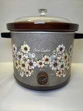 Fogão lento vintage La Collection Fleurs padrão floral maravilhoso  comprar usado  Enviando para Brazil