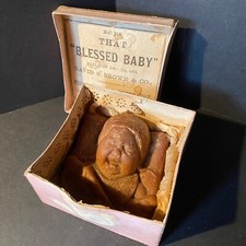 SABONETE FIGURATIVO ANTIGO “BEBÊ ABENÇOADO” NA CAIXA ORIGINAL 1874 comprar usado  Enviando para Brazil