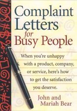 Complaint letters busy for sale  UK