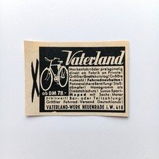 1954 vaterland fahrrad gebraucht kaufen  Berlin