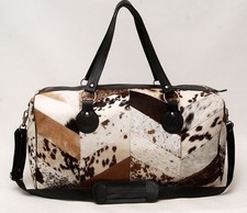 Usado, Bolsa de viagem 100% natural COWHIDE bolsa de viagem cabelo em couro SA-1247 comprar usado  Enviando para Brazil