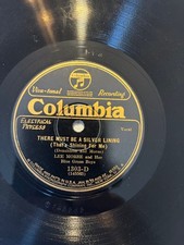 LEE MORSE AND HER BLUE GRASS BOYS  THERE MUST BE A SILVER LINING COLUMBIA 78, usado comprar usado  Enviando para Brazil