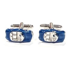 Blue car cufflinks for sale  Jericho
