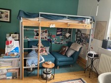 Hochbett treppe 120x200cm gebraucht kaufen  Neustadt an der Weinstraße