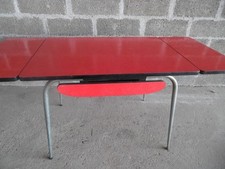 Table formica rouge d'occasion  Ouroux-sur-Saône