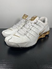 Tênis esportivo Nike Shox NZ PA ouro branco 2015 724531-100 masculino 9 comprar usado  Enviando para Brazil