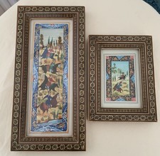 Two persian khatam for sale  ABINGDON