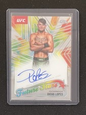 Autógrafo 2025 Topps Chrome UFC Diego Lopes Future Stars + 3 inserções!!, usado comprar usado  Enviando para Brazil