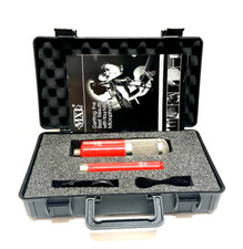 Usado, Kit de microfone condensador vermelho MXL 550/551 com estojo não testado comprar usado  Enviando para Brazil