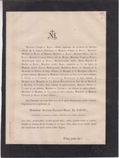 1881 faire part d'occasion  Toulouse-