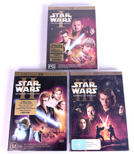Usado, Star Wars Prequel Trilogy Episode 1-3, 6-DVD conjunto completo de widescreen 1 2 3 perfeito estado comprar usado  Enviando para Brazil