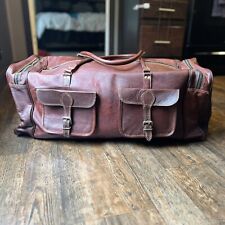 Vintage leather hide for sale  Campton