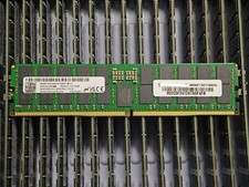 Micron MT 64GB DDR5 5600 2Rx4 PC5-5600B-RA0-1110-XT 288pin Serwer EC8 RDIMM RAM, używany na sprzedaż  Wysyłka do Poland