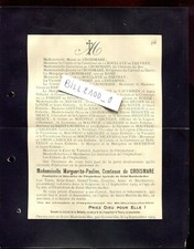 Genealogie faire part d'occasion  Dijon