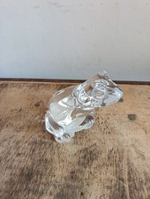 Lead crystal frog for sale  LEIGH