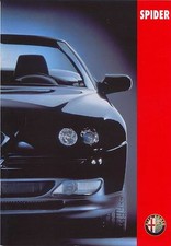 Alfa Romeo Spider 2.0 Twin Spark 1996-98 Original Reino Unido Folheto de Vendas Pub Sem AR504 comprar usado  Enviando para Brazil