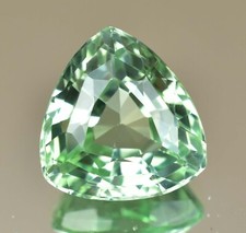 Usado, 40,80 CT safira verde natural Montana certificada impressionante trilhão de pedras preciosas comprar usado  Enviando para Brazil