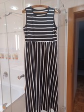 Jerseykleid schwarz weiß gebraucht kaufen  Zwickau
