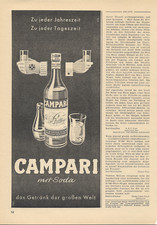 Campari 1960 vintage gebraucht kaufen  München