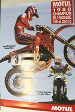 Affiche moto cross d'occasion  Saint-Paul-Cap-de-Joux