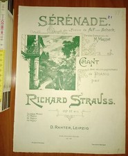 Strauss richard sérénade usato  Novellara