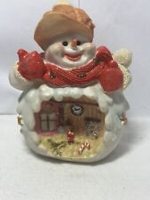 Vintage light snowman for sale  HEREFORD