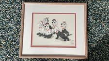 Framed animation cel for sale  Plano