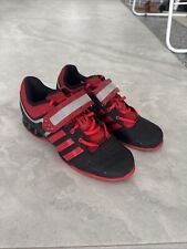 Adidas AdiPower Zapatos Hombre EE. UU. 8.5 Negro Rojo Levantamiento de Pesas M21885 segunda mano  Embacar hacia Argentina