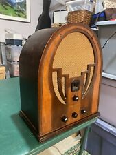 1934 Philco Modelo 60 Catedral de Madeira Superheteródina - Excelente Estado comprar usado  Enviando para Brazil