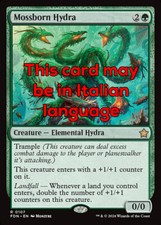 Mtg mossborn hydra usato  Italia