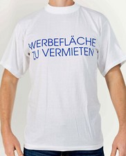 Shirt werbefläche vermieten gebraucht kaufen  Markt Erlbach
