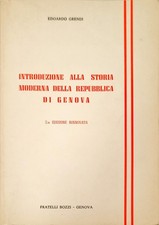 Introduzione alla storia usato  Genova