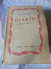 Enrico caviglia diario usato  Alessandria