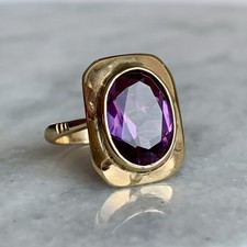 Created alexandrite bezel for sale  UK