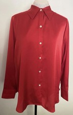 Poppy red satin for sale  WOLVERHAMPTON