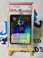 Billy the marlin foil PSA 9 #209 Topps attax Baseball (no 10 bgs cgc limited) na sprzedaż  Wysyłka do Poland