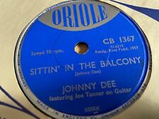 Usado, JOHNNY DEE : SITTIN' IN THE BALCONY  / A- PLUS LOVE.  UK. 78.rpm (1957) comprar usado  Enviando para Brazil