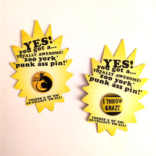 Zoo york buttons for sale  NORTHWICH