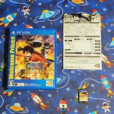 One Piece: Pirate Warriors 3 PS Vita Japão TESTADO 🏴‍☠️MINTY🏴‍☠️ REGIÃO LIVRE comprar usado  Enviando para Brazil