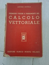Hoepli calcolo vettoriale usato  Cologne