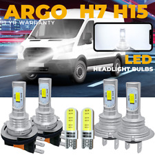 Compatível com Ford Transit MK8 Led DRL Farol Van 2014-On Lâmpadas Laterais Alta Baixa  comprar usado  Enviando para Brazil