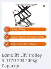 Edmolift lift trolley for sale  LONDON