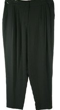 NOVA Calça de Seda Plissada Eileen Fisher Preta - Tamanho L #P2879 comprar usado  Enviando para Brazil