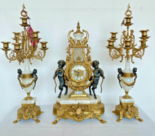 Orologio trittico bronzo usato  Cantu