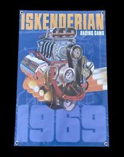 ISKY Racing Cams ISKENDERIAN 1969 Catálogo 2'X3' Banner de Vinil Drag Racing NHRA , usado comprar usado  Enviando para Brazil