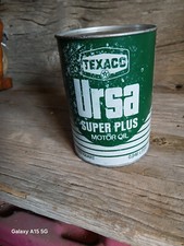 Lata de fibra de óleo Texaco URSA Super Plus Qt completa SAE 30 comprar usado  Enviando para Brazil
