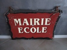 Enseigne ancienne métal d'occasion  Champs-sur-Marne
