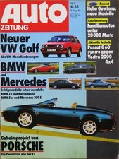 Auto Zeitung 18/89 Allrad-Technik: Opel Vectra 2000 4x4 16V, VW Passat GT syncro comprar usado  Enviando para Brazil